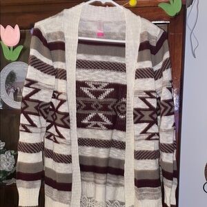 Women's Patterned Cardigan Sweater